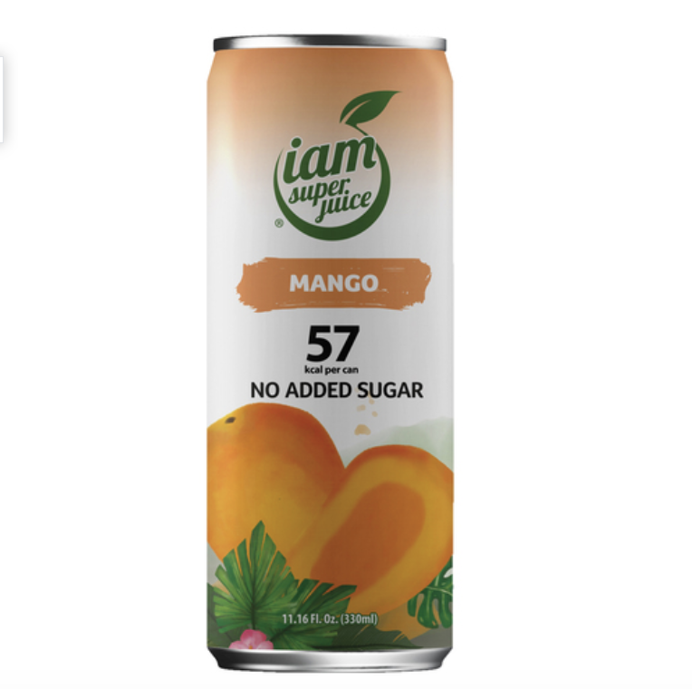 IAM 芒果饮料 330ml | IAM Mango Drink No Sugar 330ml