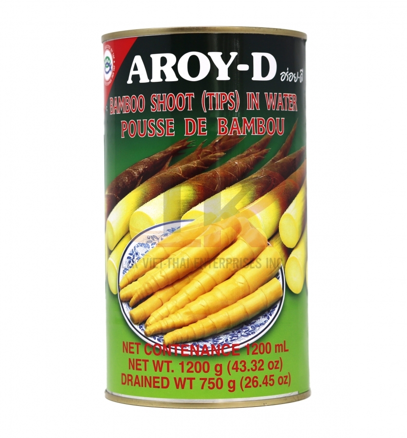Aroy-D 007270 Bamboo Shoot Tip 1.2kg | Aroy-D 笋尖 1.2kg 