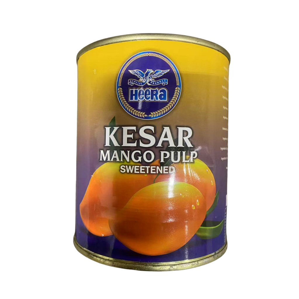 HEERA 芒果浆 加甜 850g | HEERA Kesar Mango Pulp Sweetened 850g