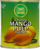 HEERA Kesar Mango Pulp Sweetened 850g | HEERA 芒果浆 加甜 850g