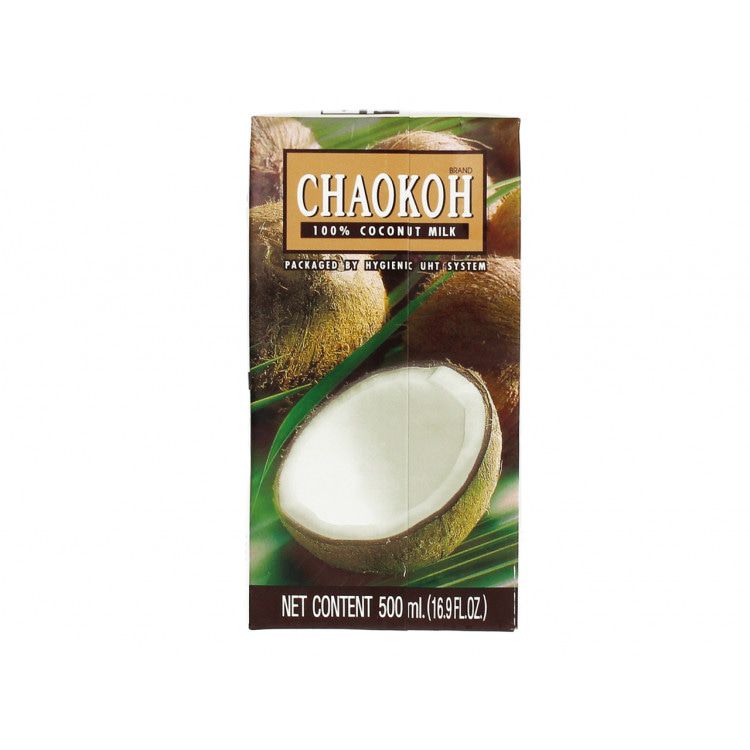 ASEA CHAOKOH Coconut Milk 18% Fat 500ml Tetr | CHAOKOH 椰奶18％脂肪500ml （纸盒装）