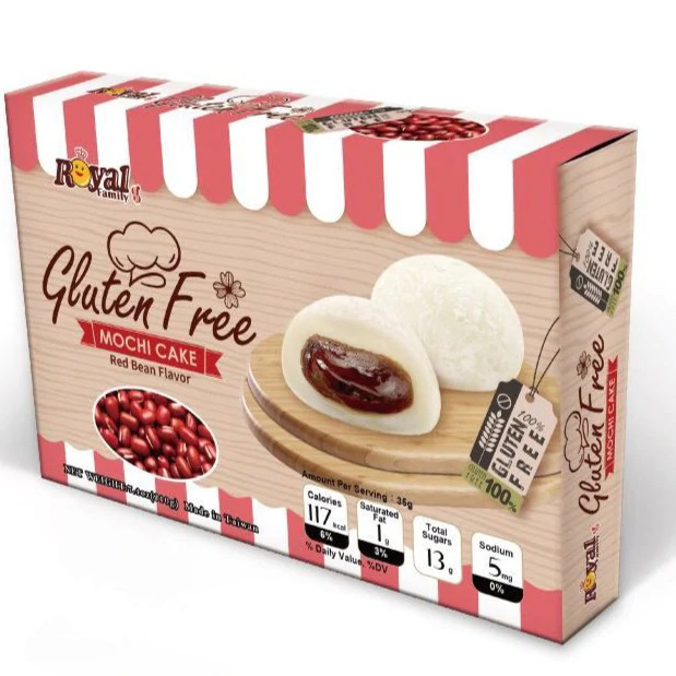 ASEA TW Mochi Red Bean FLV Gluten Free 210g/PKT | TW 红豆味(无麸质) 210g / 包