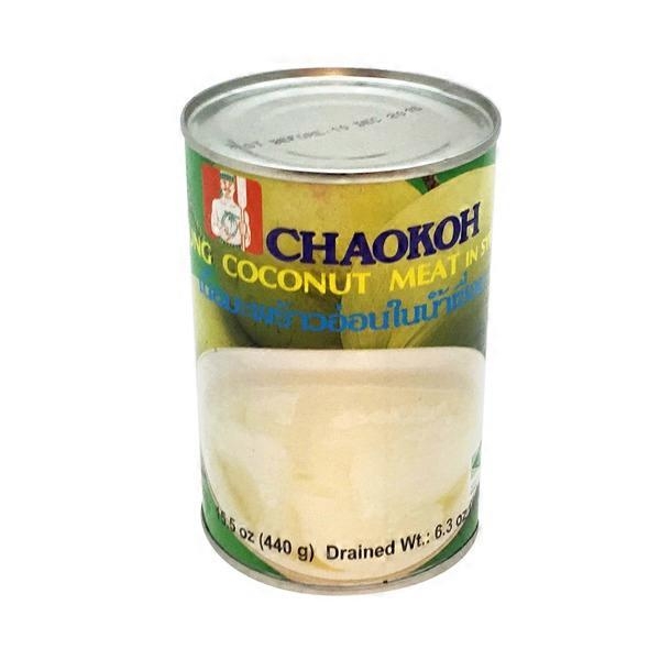 CHAOKOH Young  糖水椰肉 440ml | ASEA CHAOKOH Young Coconut Meat in Syrup 440ml