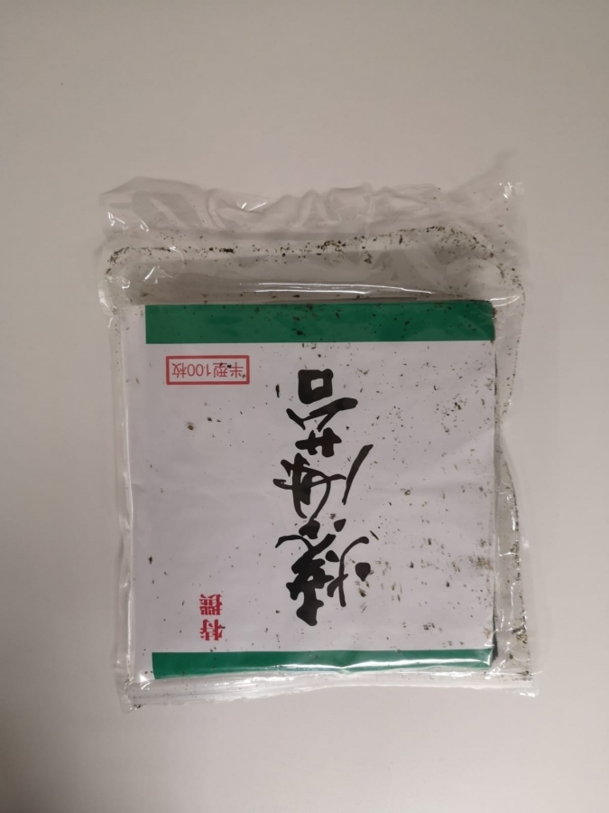 寿司紫菜 (半张) 100pcs | ASEA DARUMA Sushinori Seaweed Standard Quality(half sheets) 100pcs/pkt