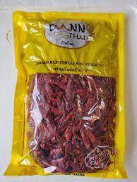 ASEA BANN THAI Dried Chilli W/O Stalk 200g | BANN THAI 带茎干辣椒 200g