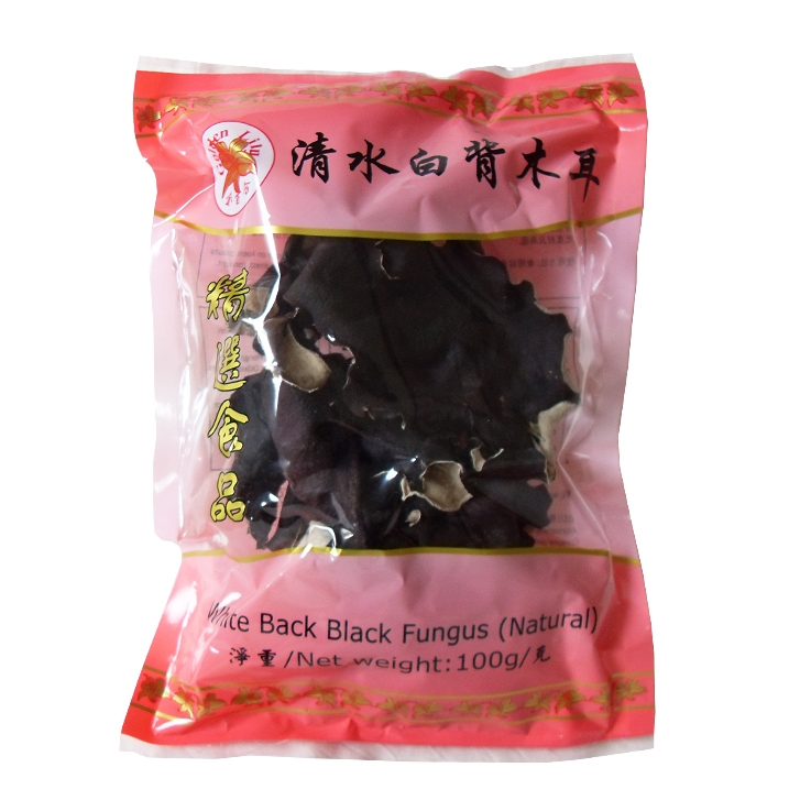  GOLDEN LILY White Back Black Fungus 100g  金百合 清水白背木耳 100g | 金百合 清水白背木耳 100g