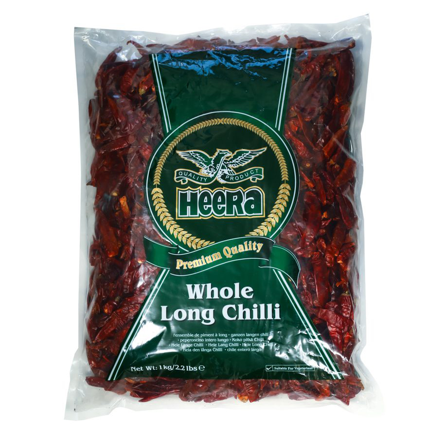 Heera 长辣椒（整）1kg |  HEERA Long Whole Chilli 1kg