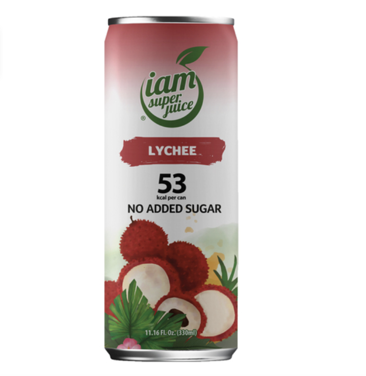 IAM 荔枝饮料 330ml | IAM Lychee Drink No Sugar 330ml