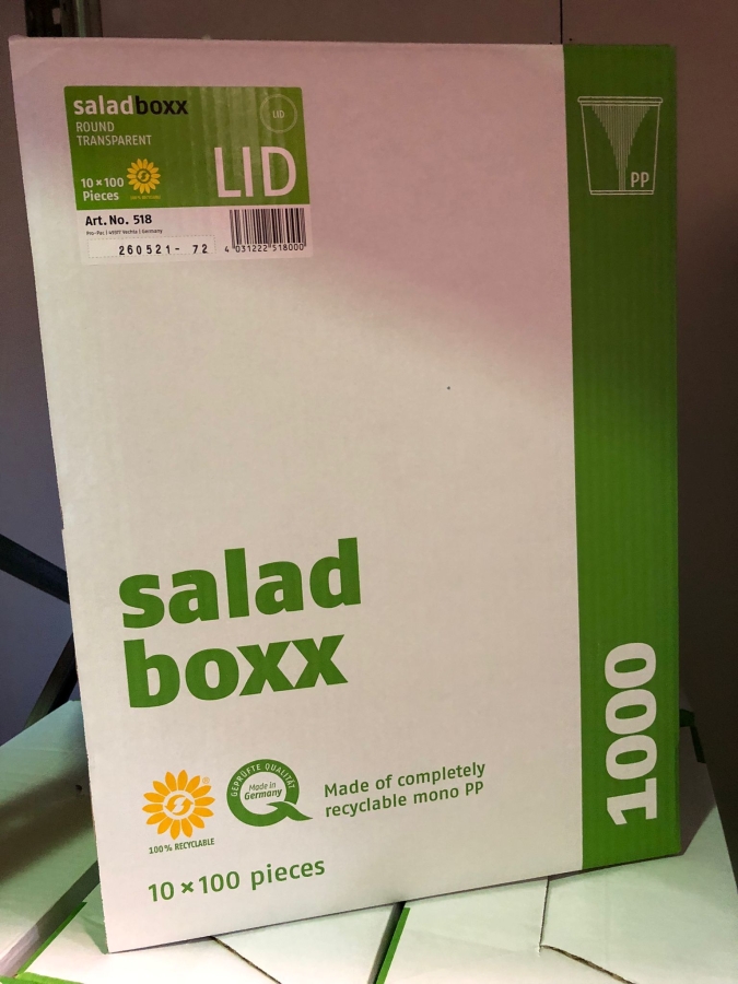 ASEA ATOY salad box lids  200ml 1000kpl/ltk