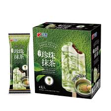 小美 珍珠抹茶 冰棒 75g * 4支装 | Xiao Mei Bobo Matcha Latte 75g* 4/unit