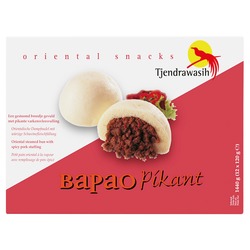 TJENDRAWASIH Bapao 辣味 猪肉包 120g | ASEA TJENDRAWASIH Bapao Spicy Pork 120g