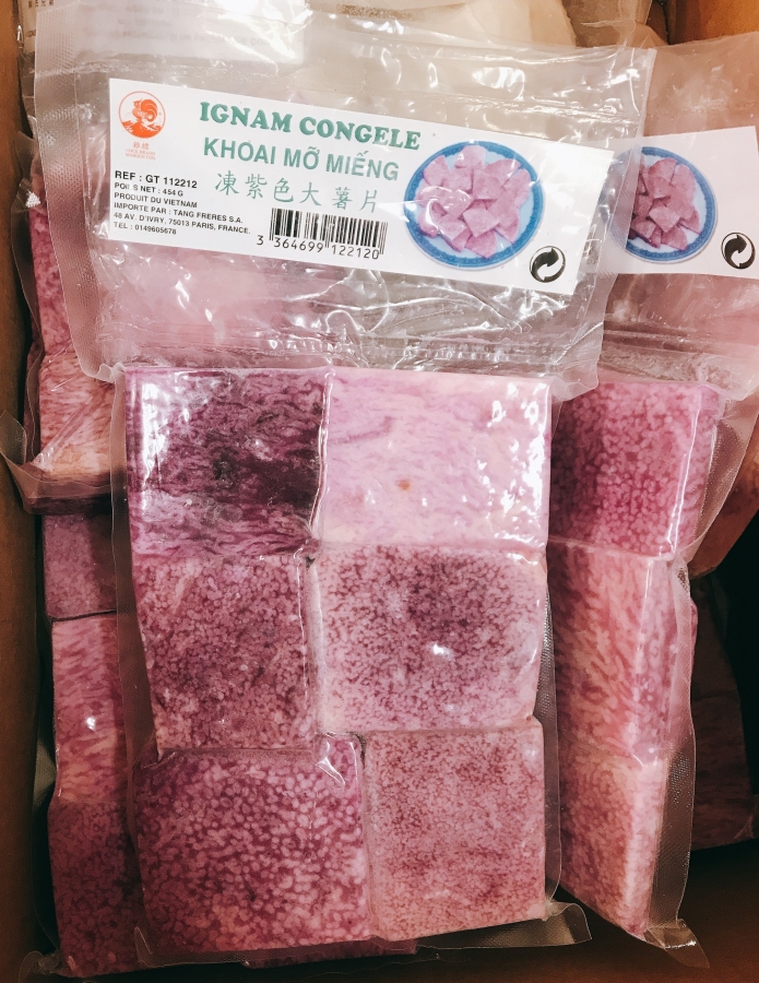 ASEA COCK BRAND Purple Yam/Khoai mo Mieng 454g | ASEA COCK BRAND Purple Yam/Khoai mo Mieng 454g