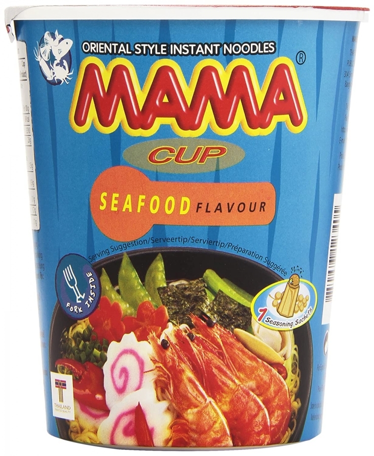 MAMA Instant Cup Noodle Seafood 70g | MAMA 杯面 海鲜味 70g