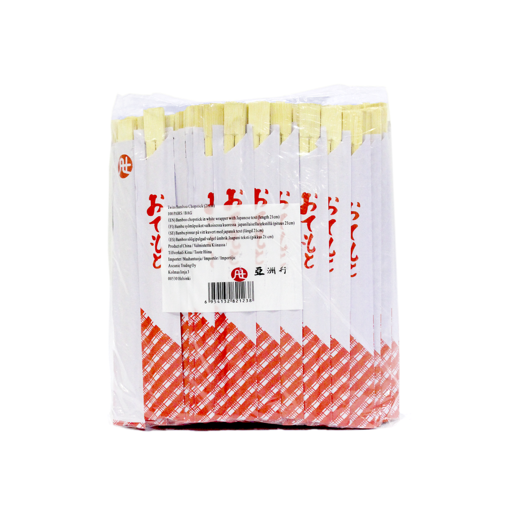 一次性筷子白色包装 100只 / 包 | ASEA ASEANIC Chopsticks White Wrapper 100 pairs