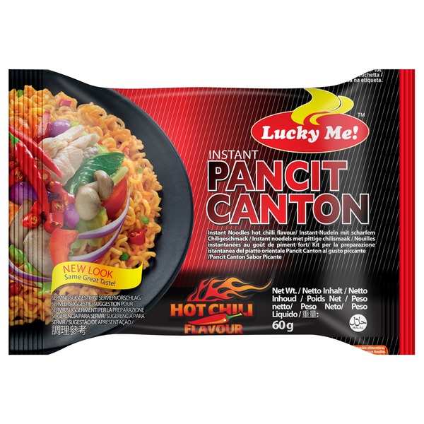 LUCKY ME 辣炒面 60g | LUCKY ME Pancit Canton Hot Chilli  Flv 60g