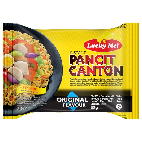 LUCKY ME  原味广式炒面  60g | LUCKY ME Pancit Canton Original  Flv 60g