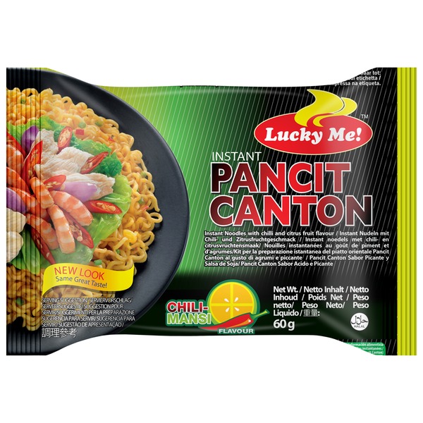 LUCKY ME Pancit Canton Chilimansi Flv 60g | LUCKY ME 辣味炒面 60g