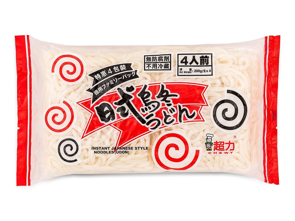 ASEA CHEWY Japanese Style Noodle Udon 200g | CHEWY 日式乌冬面 200g