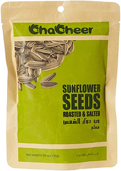 ASEA Chacha Roasted Sunflower Seeds Salted 130 | 洽洽 烤 葵花籽 130g
