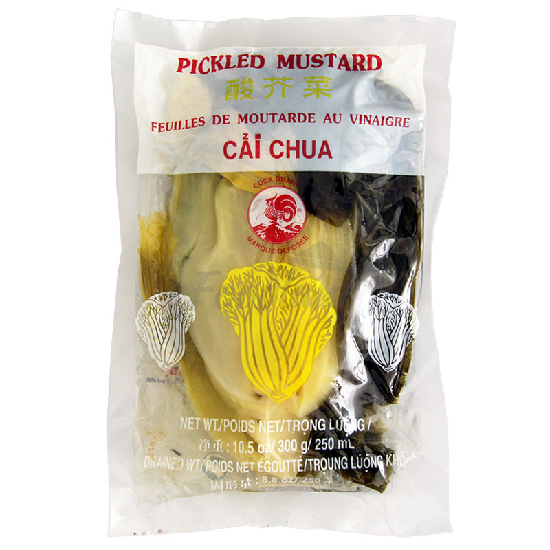 ASEA Cock Pickled Sour Mustard 300g | 公鸡牌 酸芥菜/酸菜 300g
