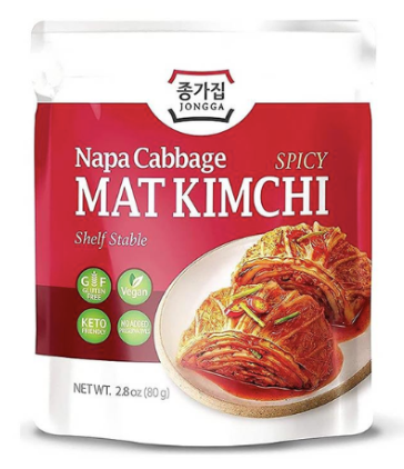 Jongga 韩国泡菜 80g | ASEA JONGGA Mat Kimchi Cutted 80g