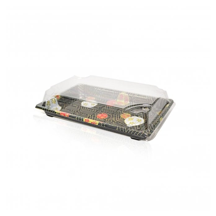 Sushirasia Sushi Tray (HP-11) Tray+Lids 400sets / CTN | Sushirasia 寿司盒 (HP-11) 底+盖 400套 / 箱