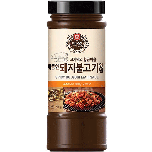ASEA CJW Korean Marinade BBQ Pork 500g | CJW 韩国 猪肋排烧烤腌酱 500g