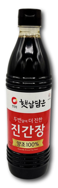 ASEA CJW Korean Soy Sauce JIN  840 ml/BTL | CJW 韩国酱油 840 ml / btl