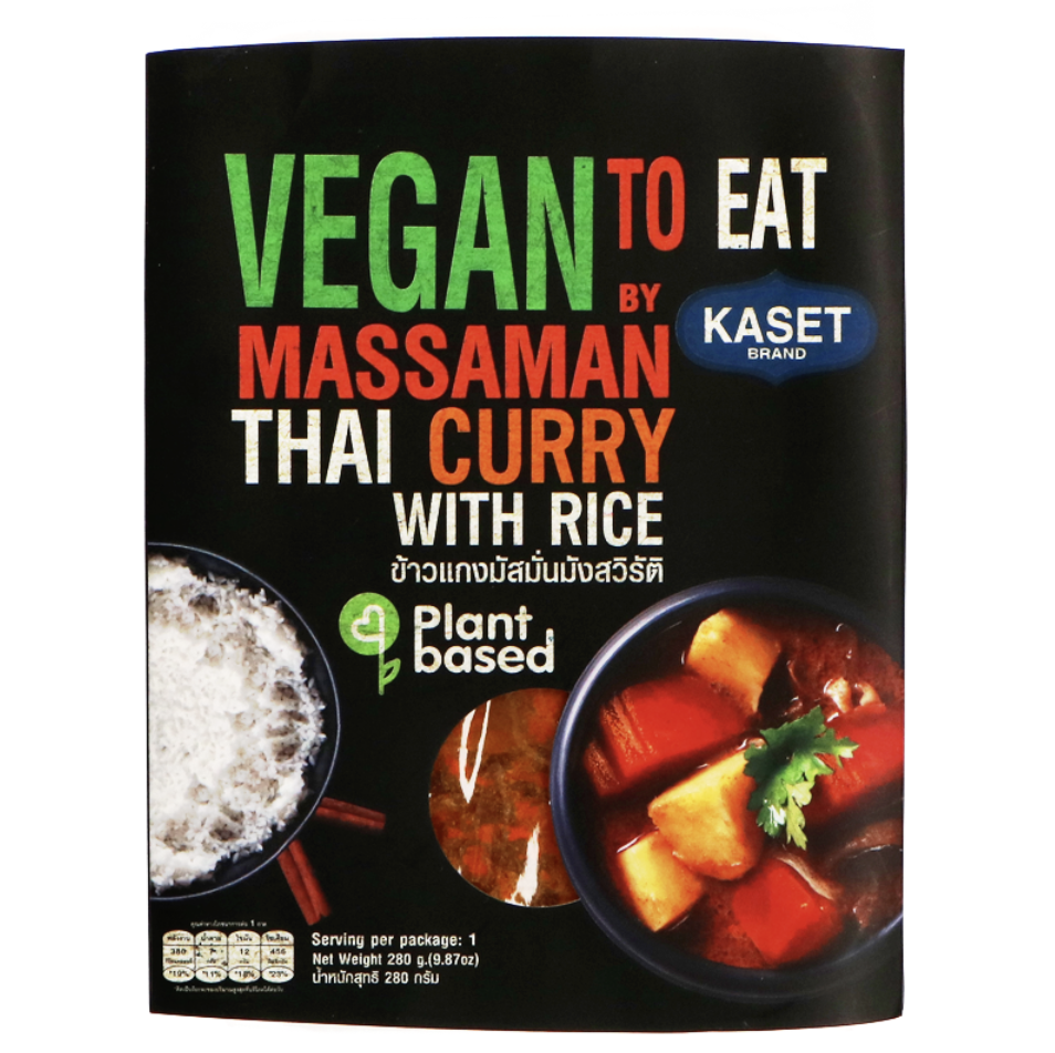 KASET 即食咖喱 玛莎曼味 280g | KASET Instant Curry Massaman Vegan Flavor 280g