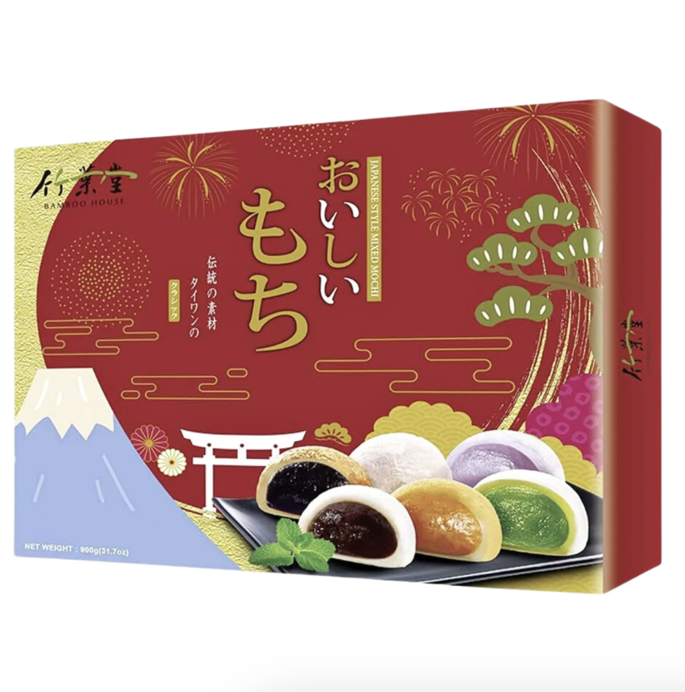 BAMBOO HOUSE Japan Style Mochi Mixed Flavor 900g | BAMBOO HOUSE 日式麻薯 混合口味 900g