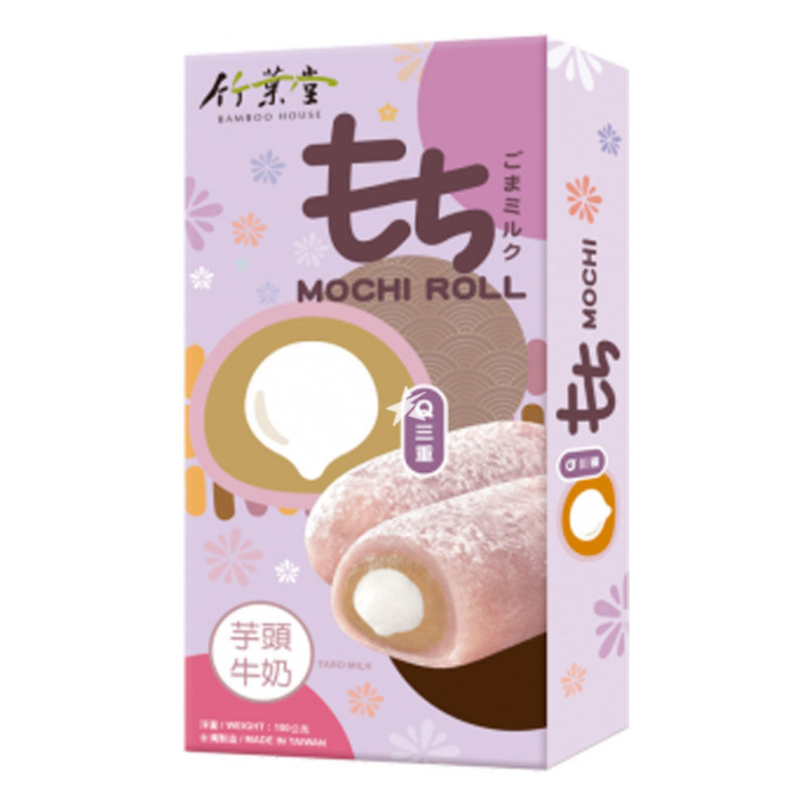 ASEA BAMBOO HOUSE Taro Mochi Roll 150g | ASEA BAMBOO HOUSE Taro Mochi Roll 150g