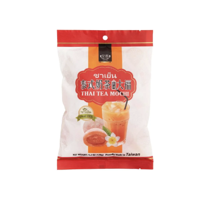 皇族 麻薯 泰式奶茶味 120g | ROYAL FAMILY Mochi Thai Tea Flavor 120g