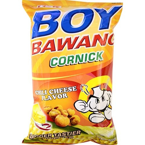 BOY BAWANG 玉米零食 辣椒奶酪味 80g | BOY BAWANG Cornick Chili Cheese Flav. 80g