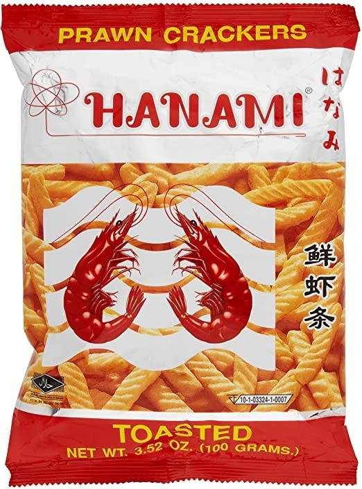 HANAMI 虾条 60g | ASEA HANAMI Prawn Crackers Toasted 60g