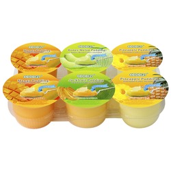 ASEA COCON Fruit Pudding Assorted (6cups) 708g/PKT | 椰子果布丁什锦（6个ups）708g / pkt