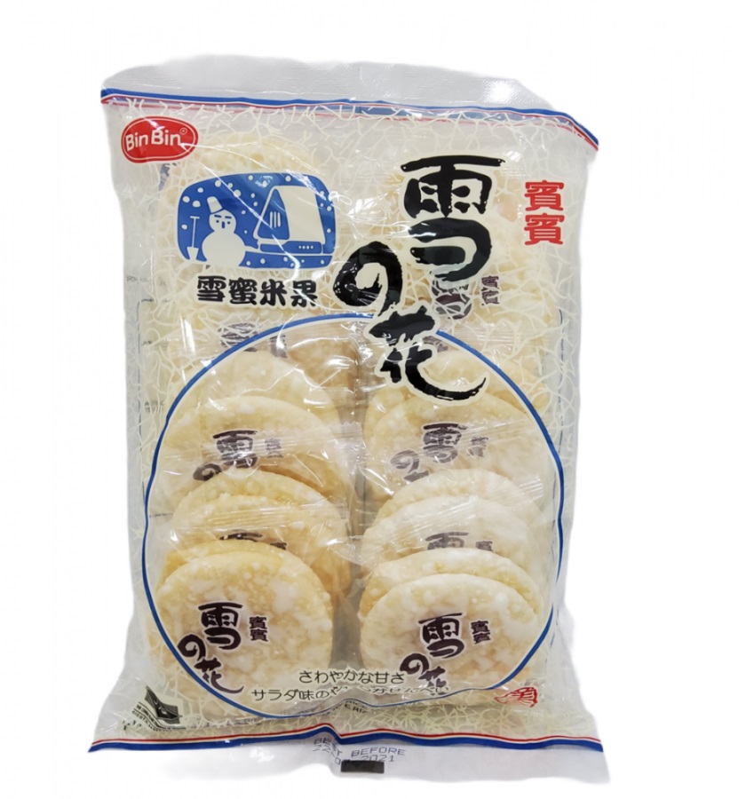 ASEA BIN BIN Rice Cracker Snow Flavour 150g | 宾宾 雪蜜米果 150g