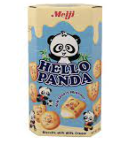 MEIJI 你好熊猫饼干 牛奶味 50g | MEIJI Hello Panda Milk Flav. 50g