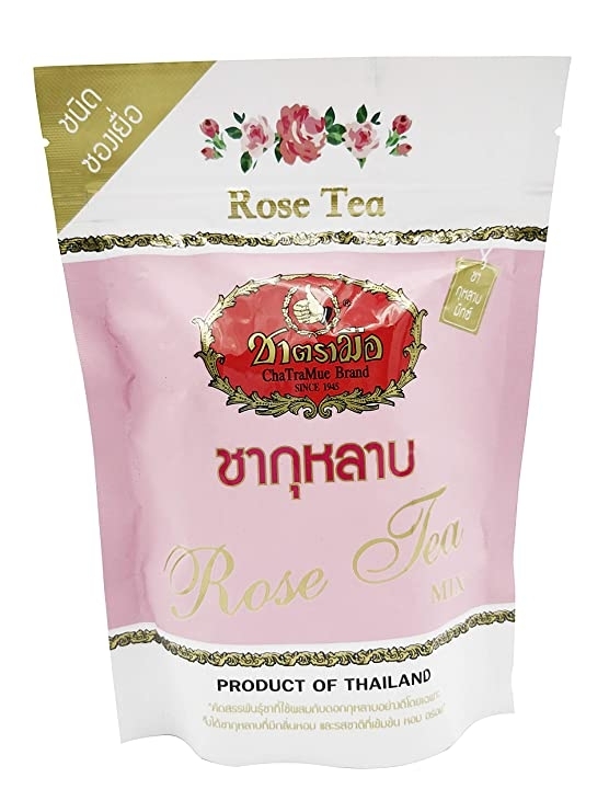 泰国 玫瑰花茶粉 150g | ASEA CHA TRA MUE Rose Tea Mix 150g