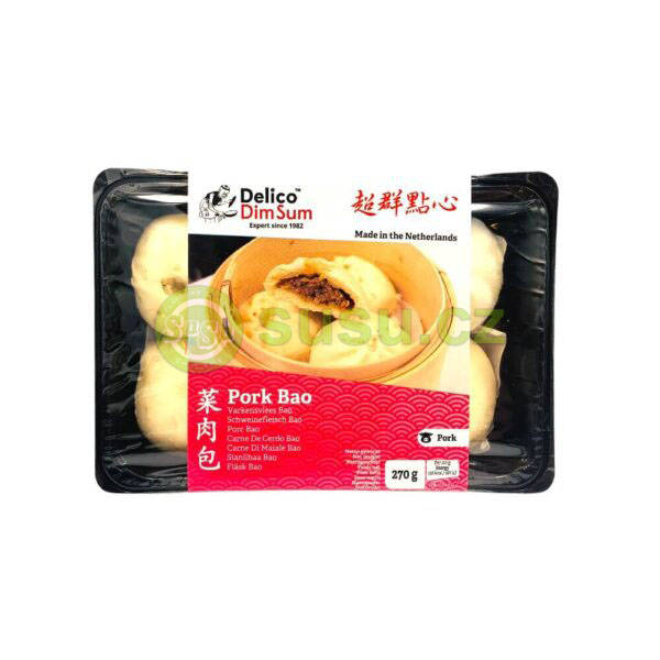 ASEA DELICO ATOY Pork Bao (6pcs) 270g  | 超群 菜肉包 (6pcs) 270g