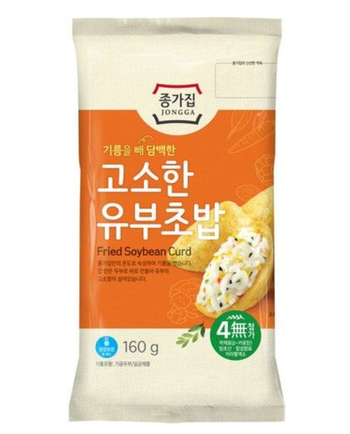 JONGGA Fried soybean Curd 160g | JONGGA 豆腐干 160g