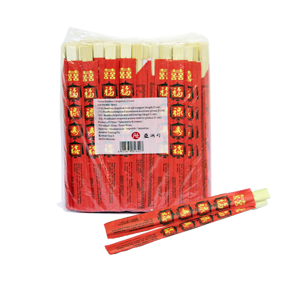 ASEA ASEANIC Chopsticks RED Wrapper 100prs | ASEA ASEANIC Chopsticks RED Wrapper 100prs