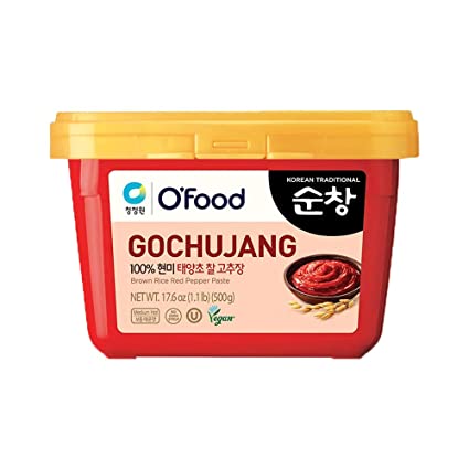 韩国 辣椒酱 (苦椒酱) 500g | ASEA CHUNG JUNG ONE Gochujang Red Pepper Paste 500g