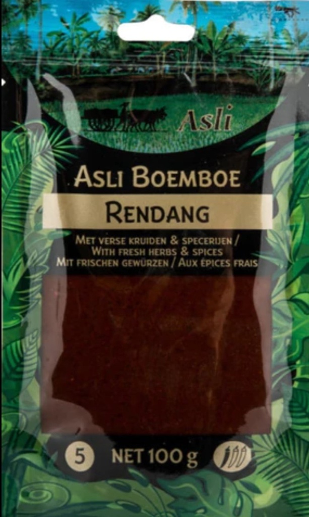 ASEA ASLI Spice Paste Rendang 100g/PKT | ASEA ASLI Spice Paste Rendang 100g/PKT