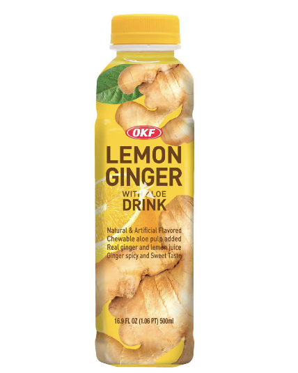 OKF Lemon Ginger Drink 500ml | OKF 柠檬生姜饮料 500ml