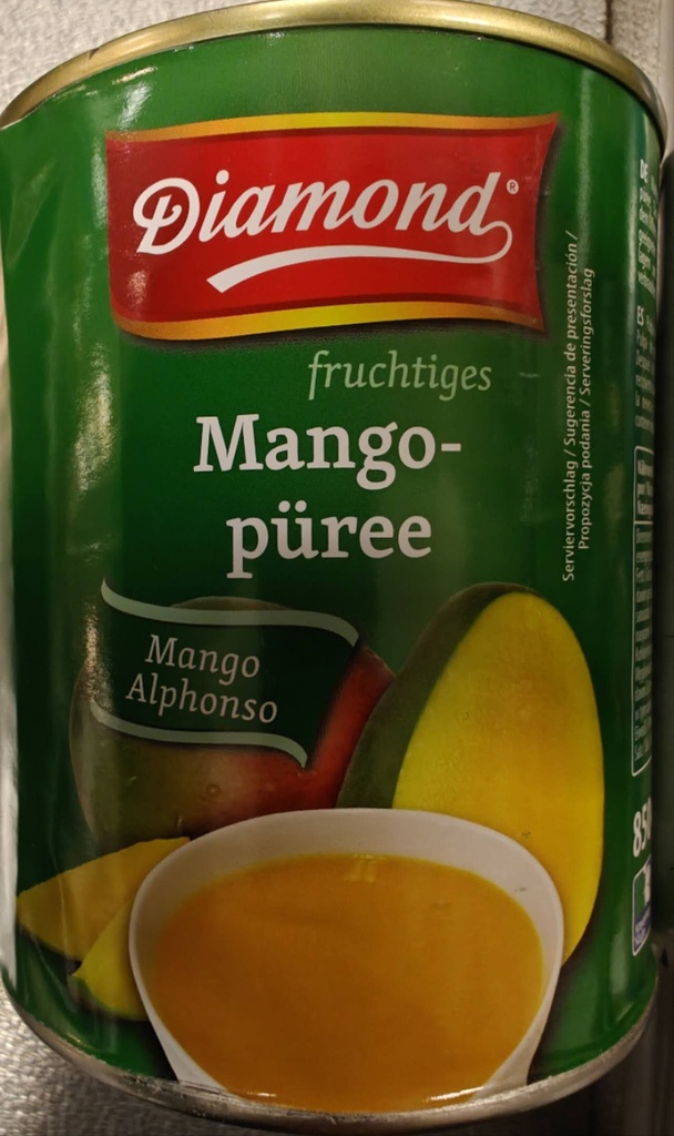 钻石牌 芒果泥 850g | Diamand Mango puree Alphonso 850g