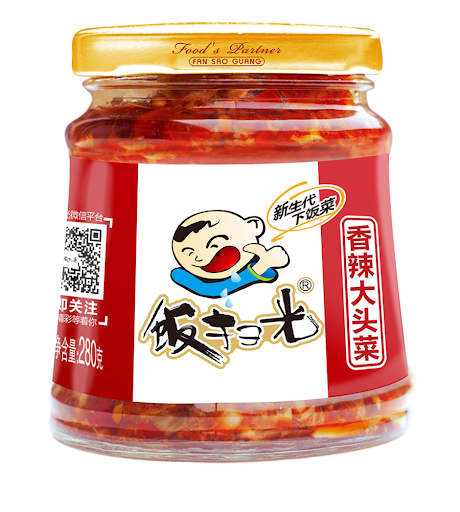 饭扫光 香辣大头菜 280g | FSG Prserved Pickled Mustard 280g