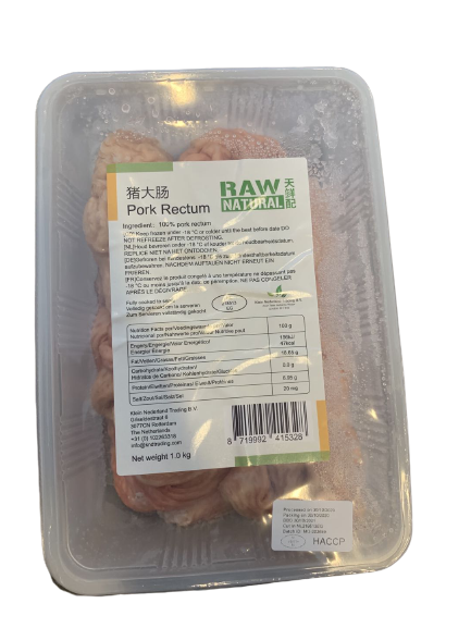  天鲜记 猪大肠 1kg | Raw Natural Pork Rectum 1kg