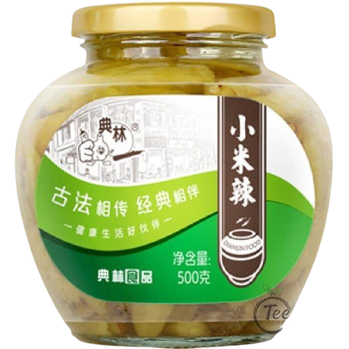 Dianlin Pickled Green Chili 500g | 典林 小米辣 500g