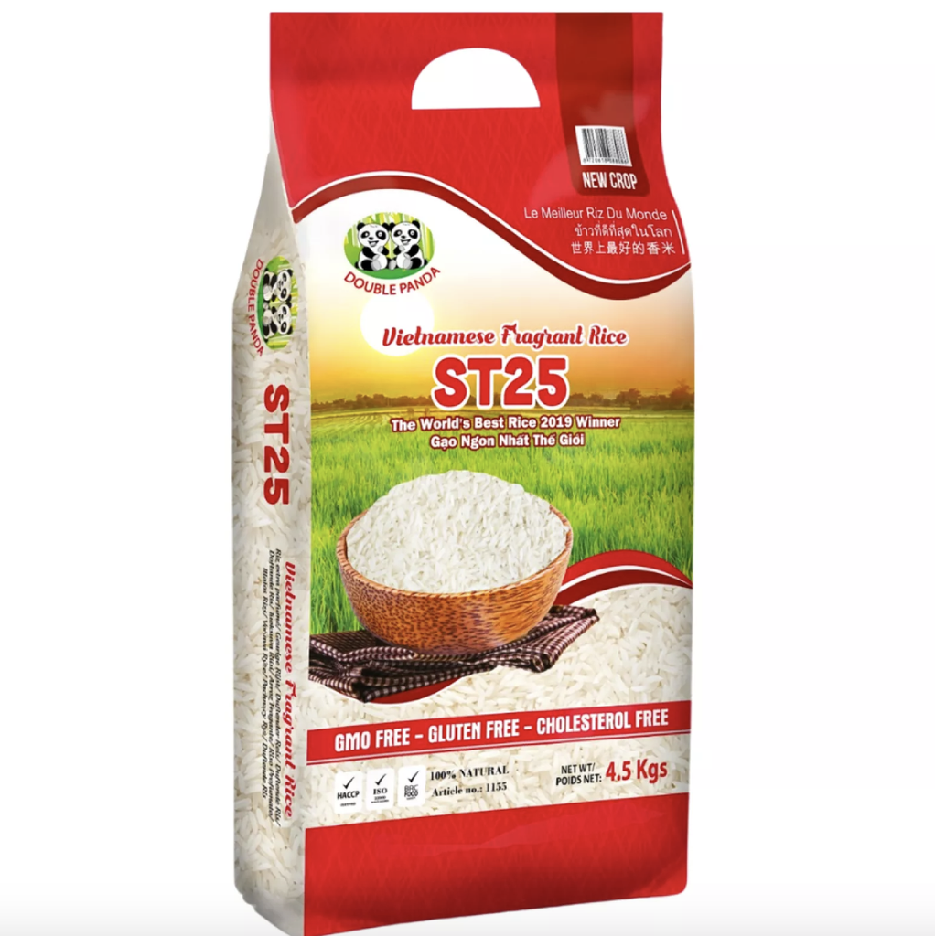 DOUBLE PANDA ST25 Super Jasmine Rice 4.5kg | 双熊猫牌 高级茉莉香米 4.5kg