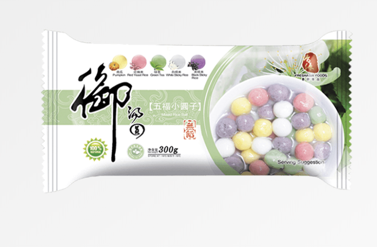 FF TW Mixed Rice Ball 300g | 香源 台湾五福小圆子 300g